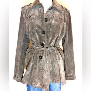 Liz Claiborne Utility Jacket - Brown